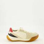 Baskets CityTrek Beige Wildlederschuhe Moncler Beige Homme