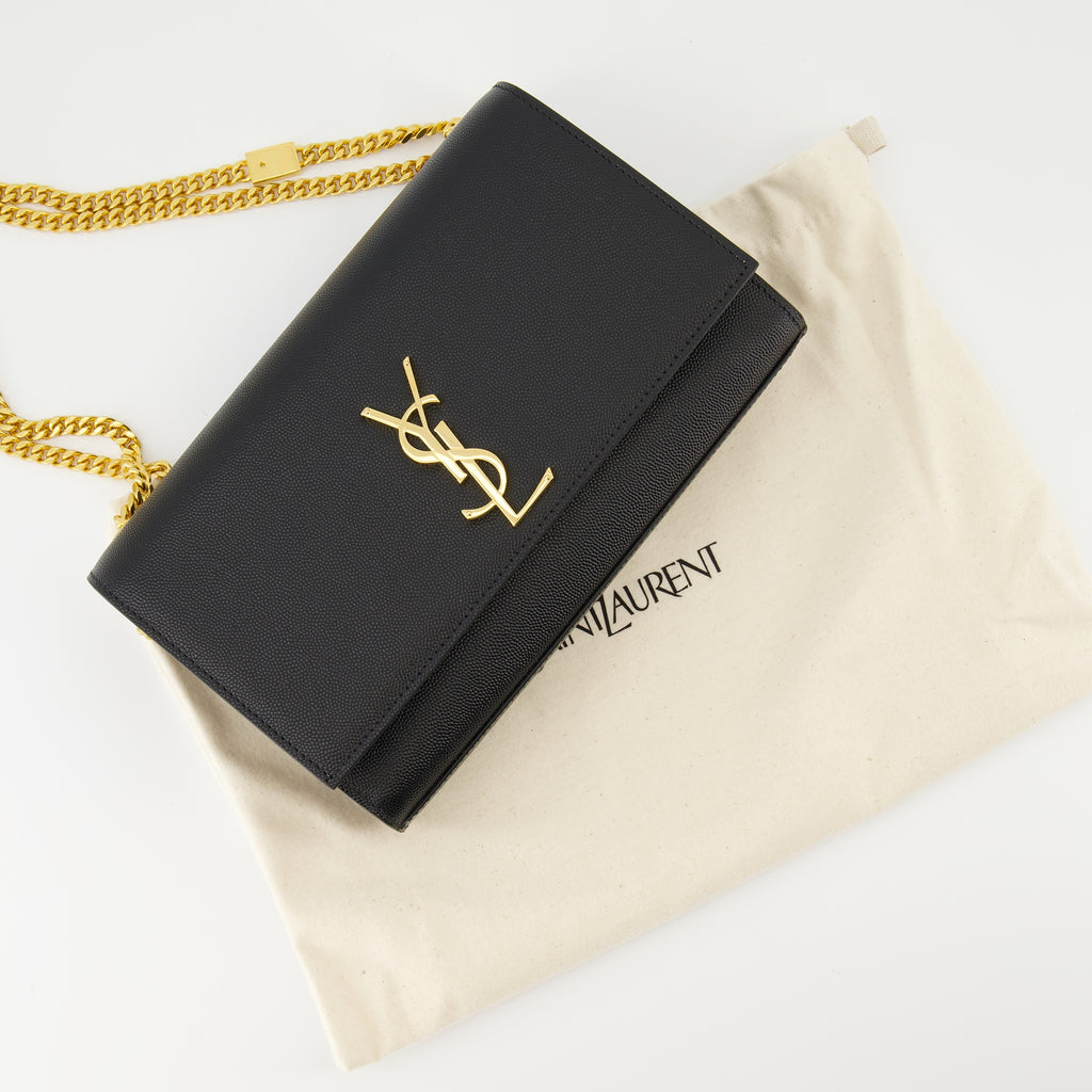 Sacs à main et épaule ケイト ミディアム バッグ Saint Laurent Noir Femme