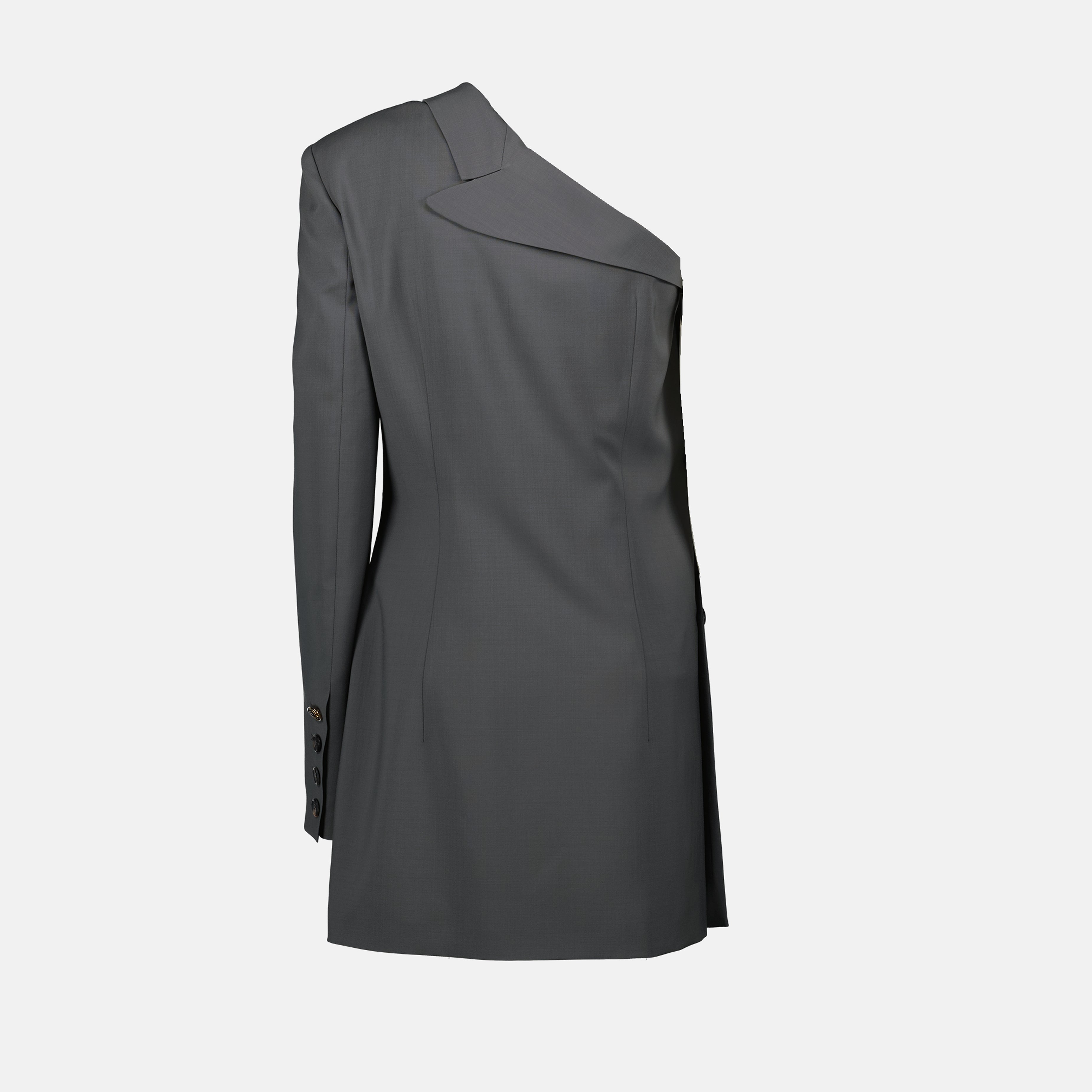 Robes Robe blazer asymétrique Moschino Gris Femme