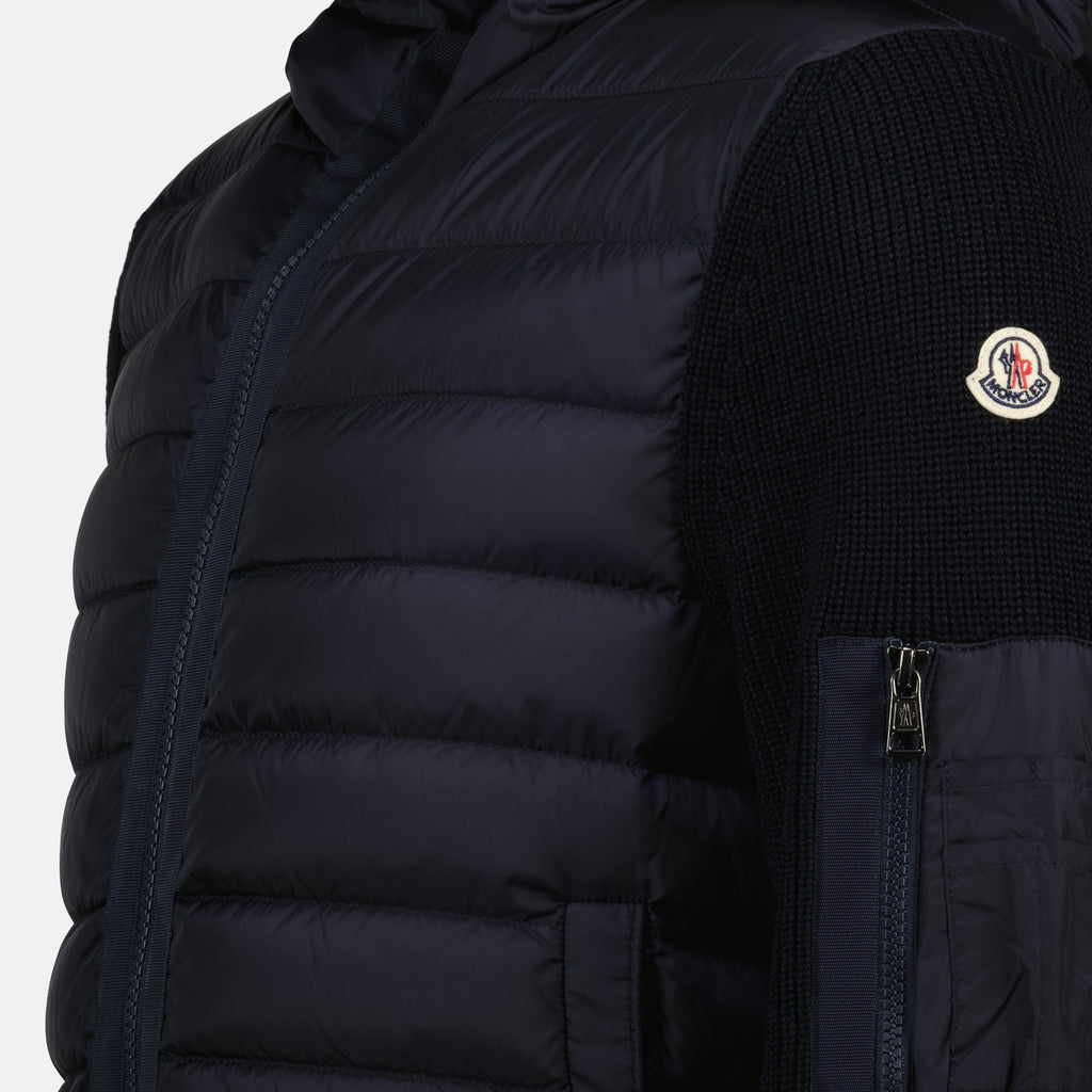 Image de l'article Cardigan zippé de la marque Moncler pour Homme - Saison Automne-Hiver 2025 - Vue détaillée_1