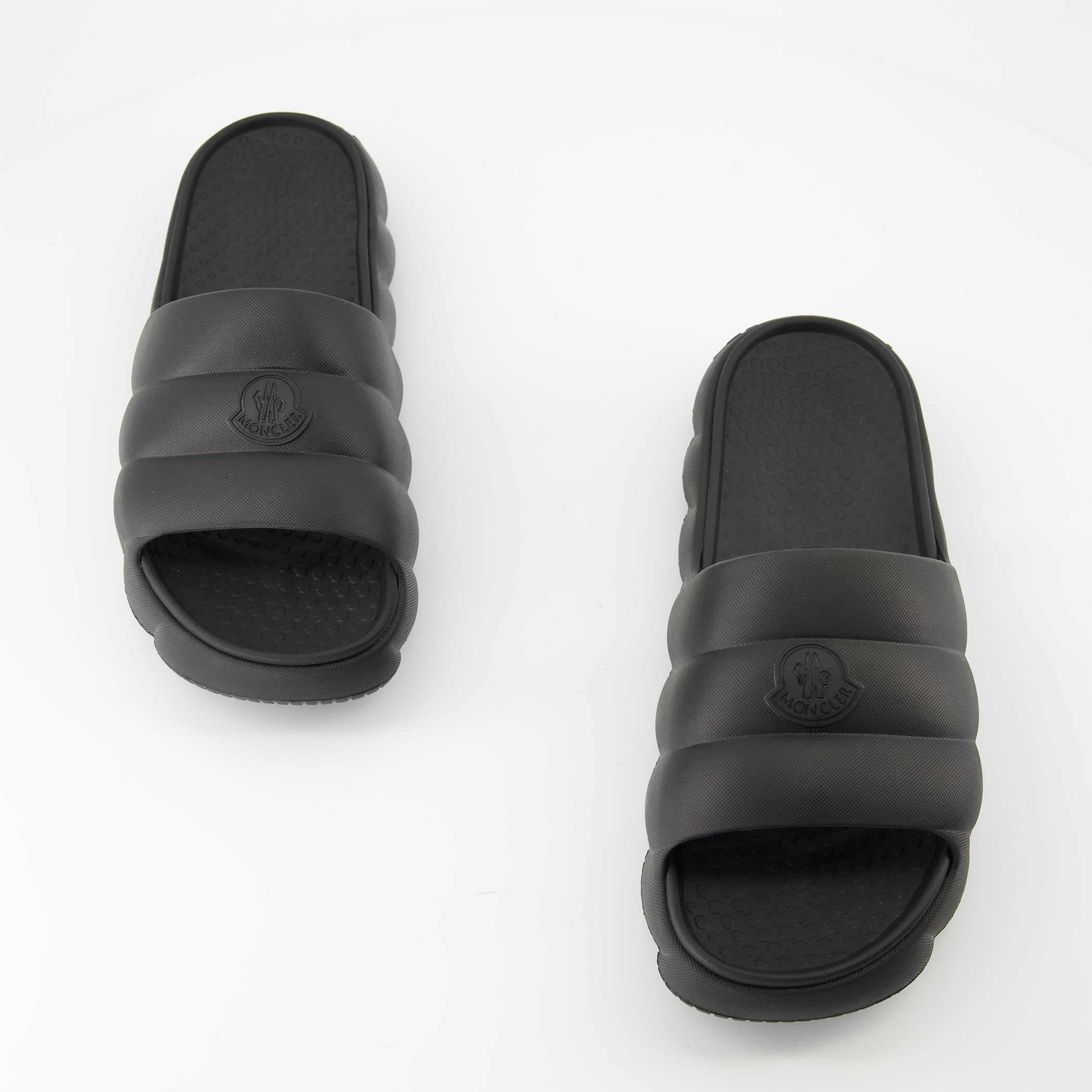 Sapatos abertos Lilo Sliders Moncler Preto Homme