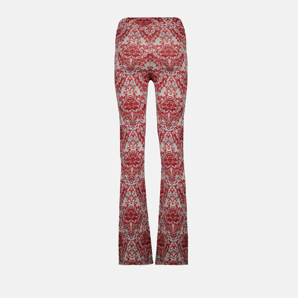 Hosen Bedruckte Hose Rabanne Rot Femme