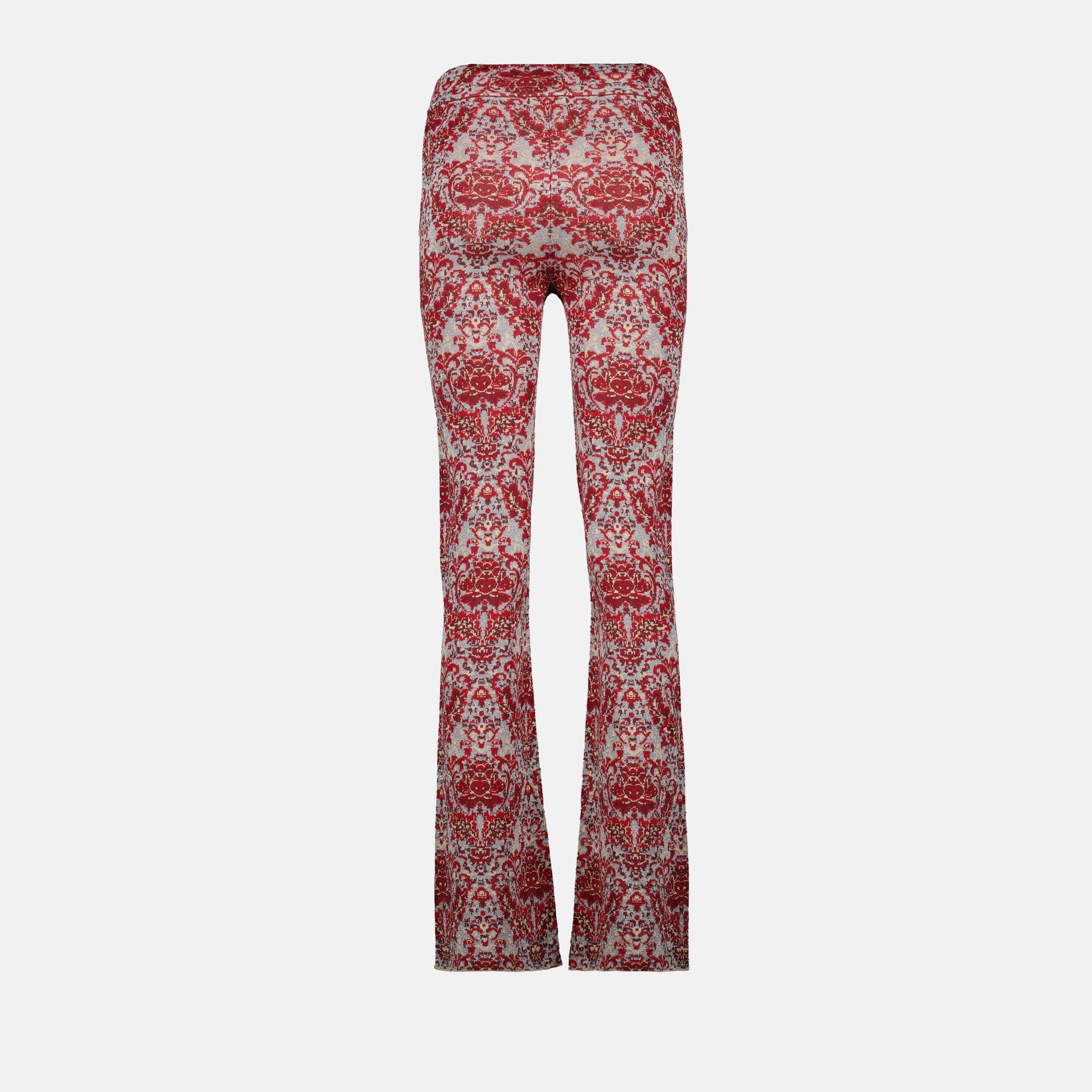 Pantalones Pantalones Impresos Rabanne Rojo Femme