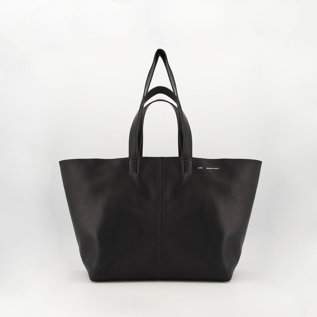 Borse tote Borsa a Spalla Ami PARIS Nero Unisex