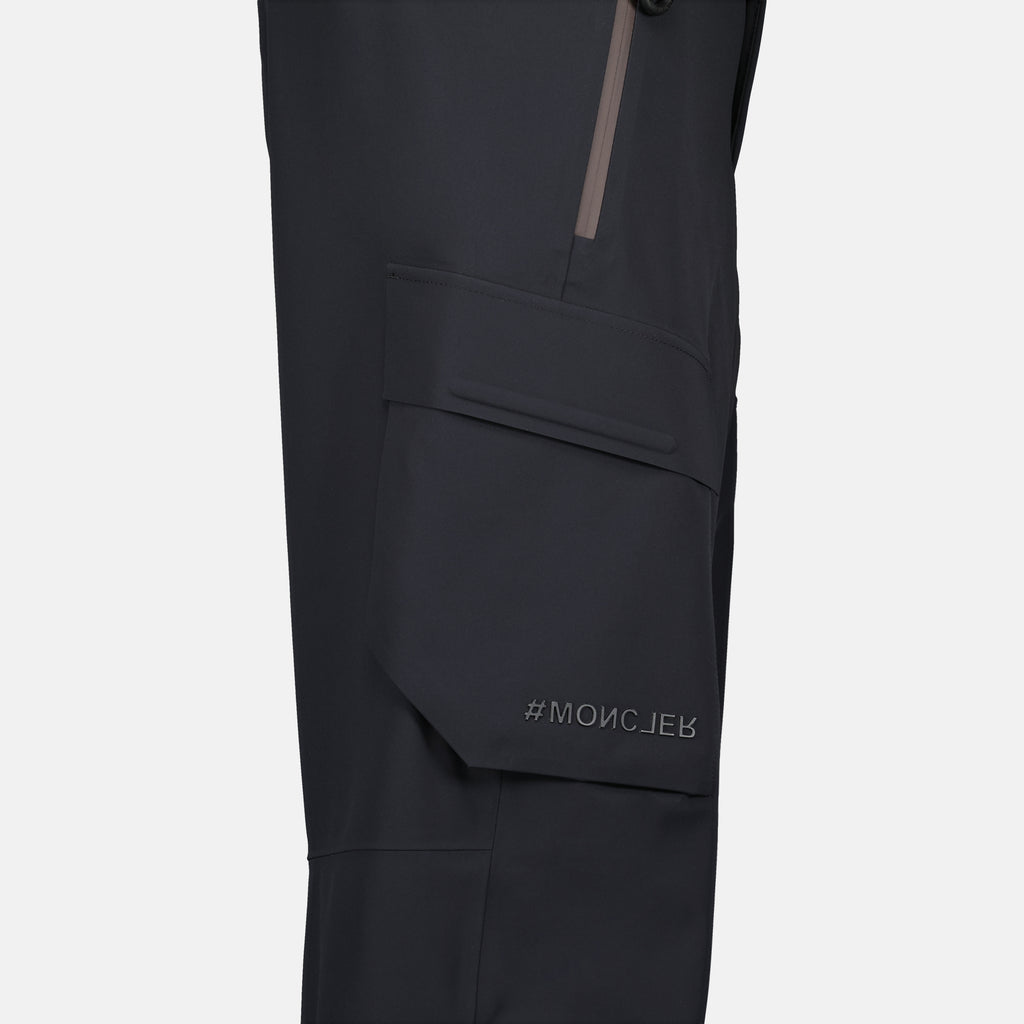 Hosen Schwarze Cargo-Hose Moncler Grenoble Schwarz Homme