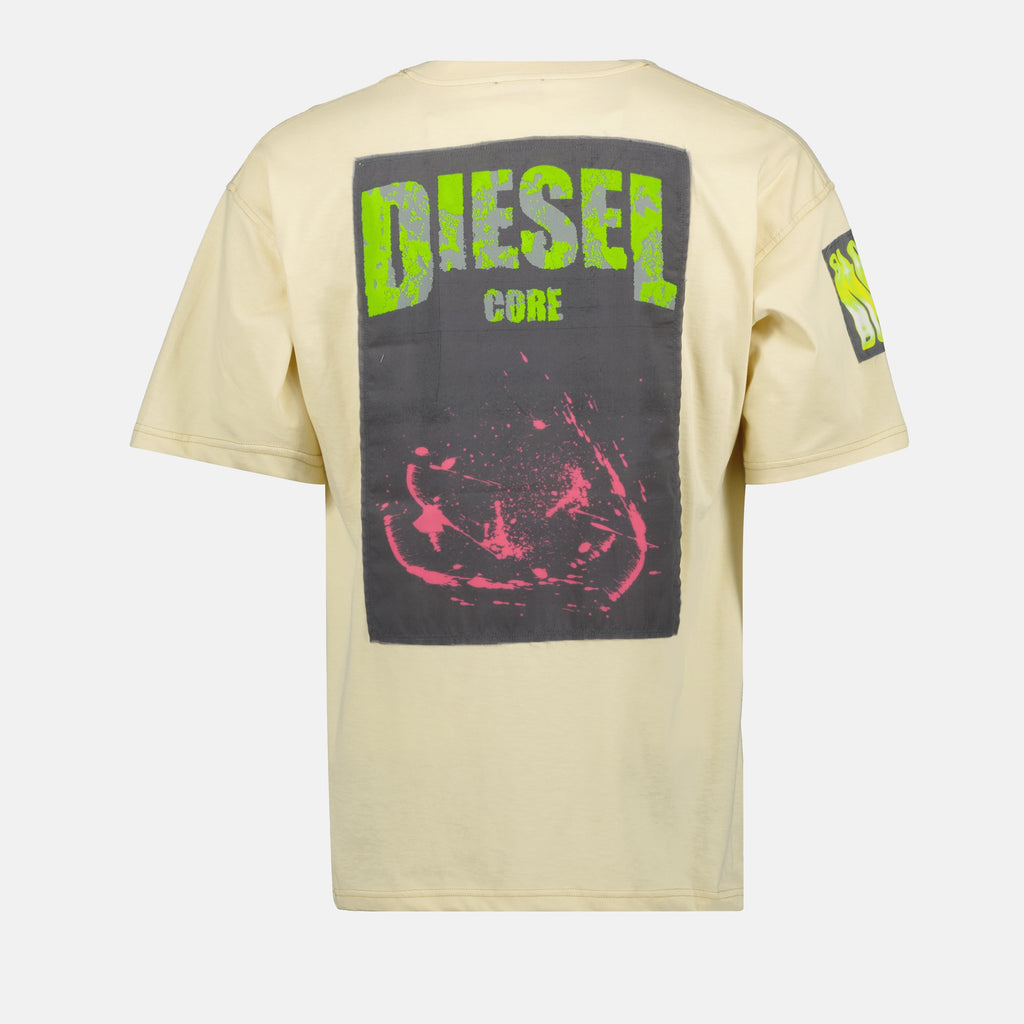 T-shirts T-Boxt-Slits T-Shirt Diesel Yellow Homme