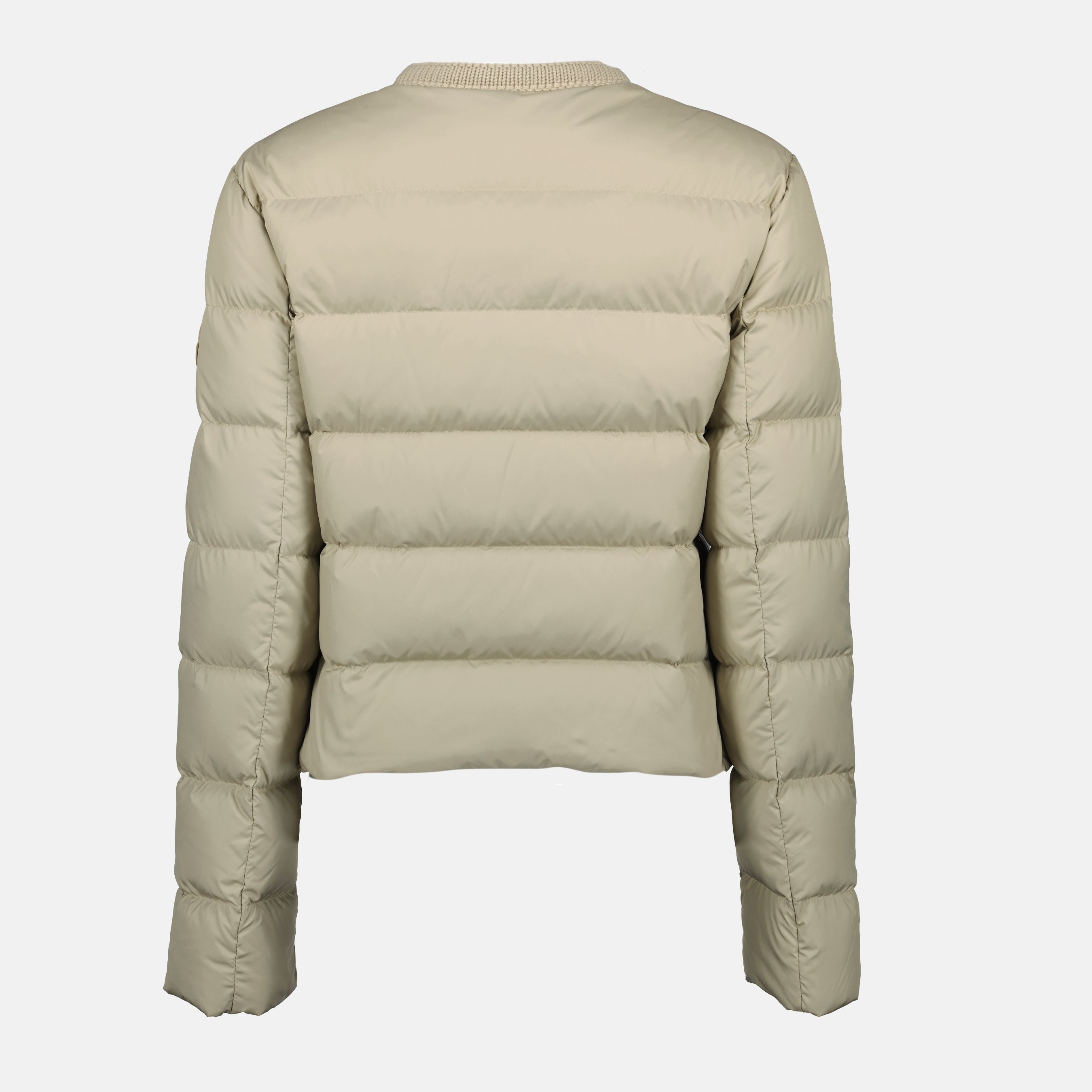 Manteaux Doudoune Mauvezin Moncler Beige Femme