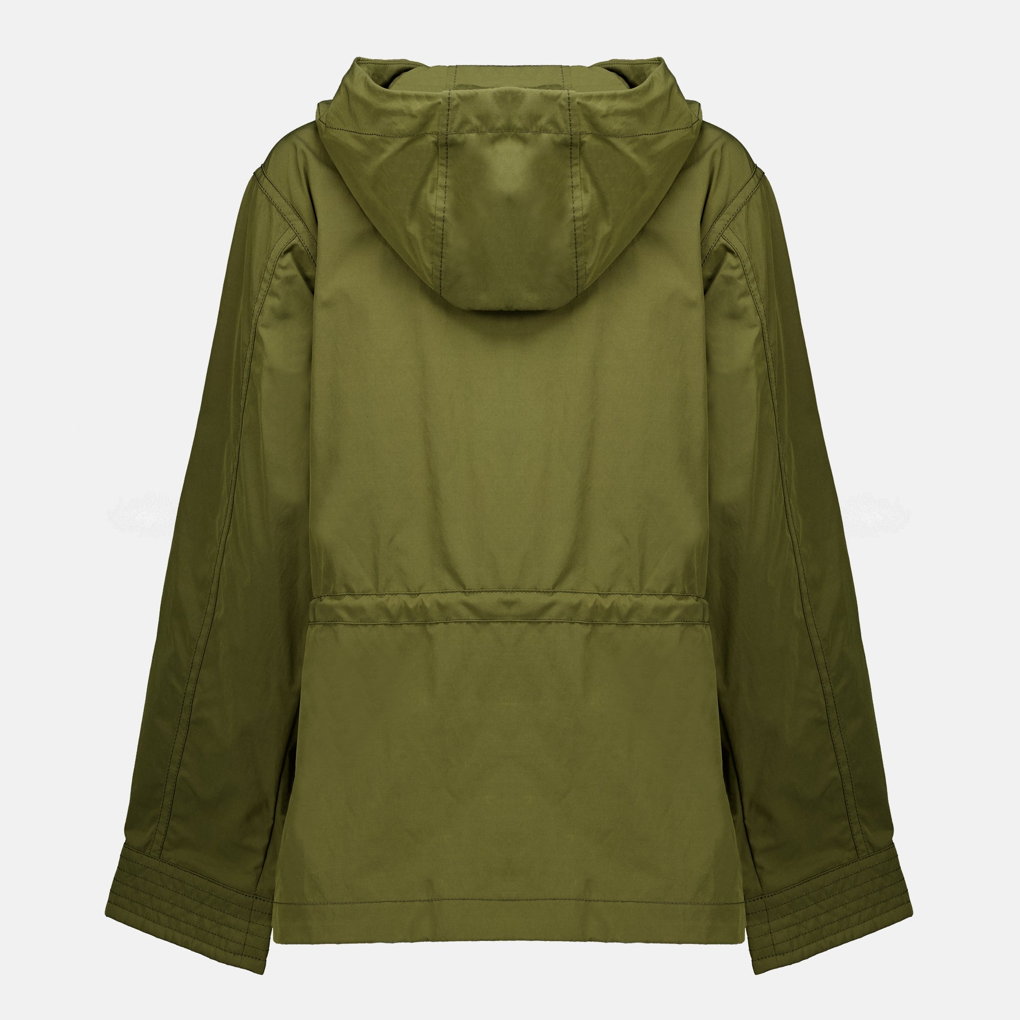 Manteaux Parka en coton Sérin kaki Moncler Kaki Femme