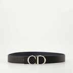 Cinturones Ceinture CD réversible Dior Negro Homme