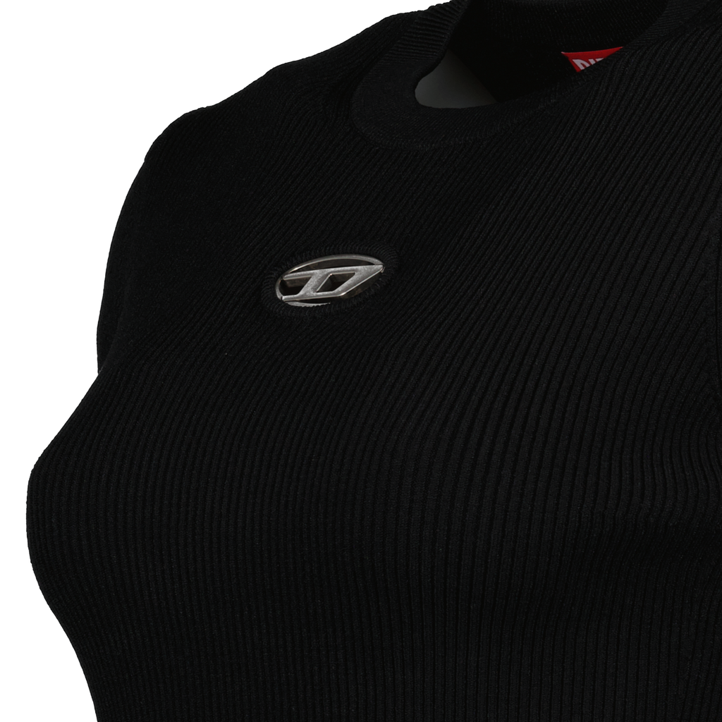 Maille Tricot M-Valari Diesel Noir Femme