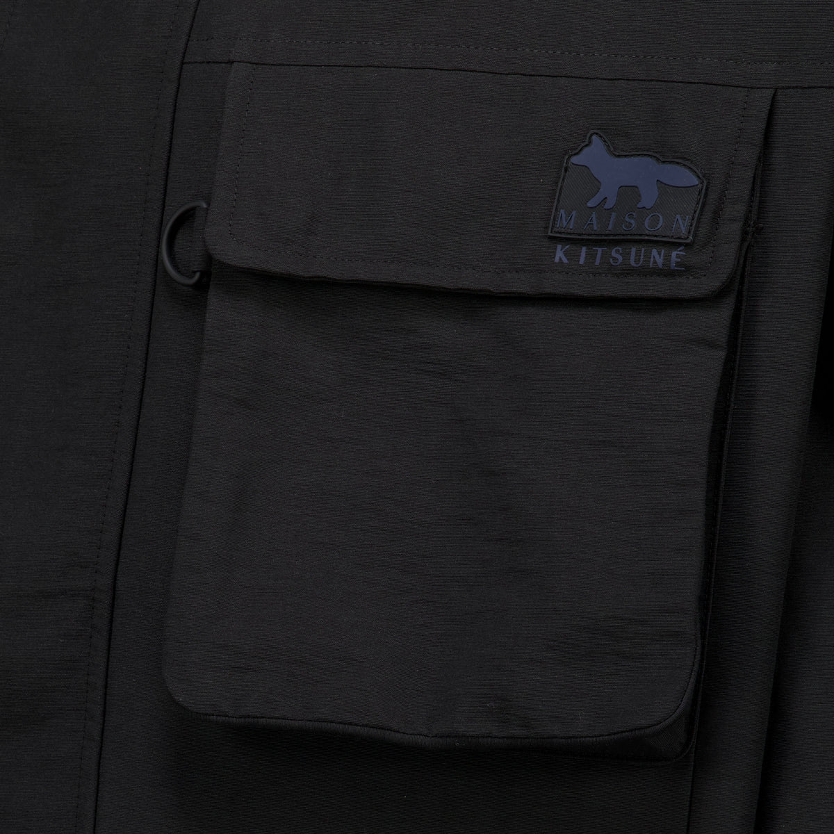 Vestes Coupe-vent noir Maison Kitsune Noir Homme