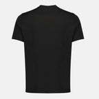 Immagine dell'articolo T-shirt nera con logo in rilievo del marchio Moncler per Uomo - Stagione Primavera-Estate 2026 - Vista Posteriore