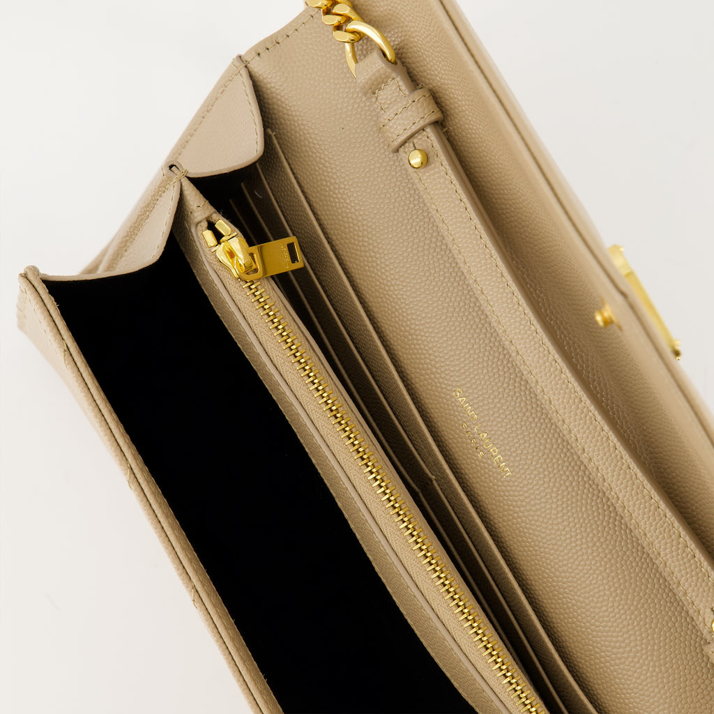 サンローランブランドの女性用カサンドルチェーン財布の画像 - 2025年秋冬シーズン - 詳細ビュー_3