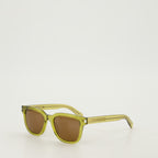 Lunettes Lunette de soleil SL 711 Saint Laurent Vert Unisexe