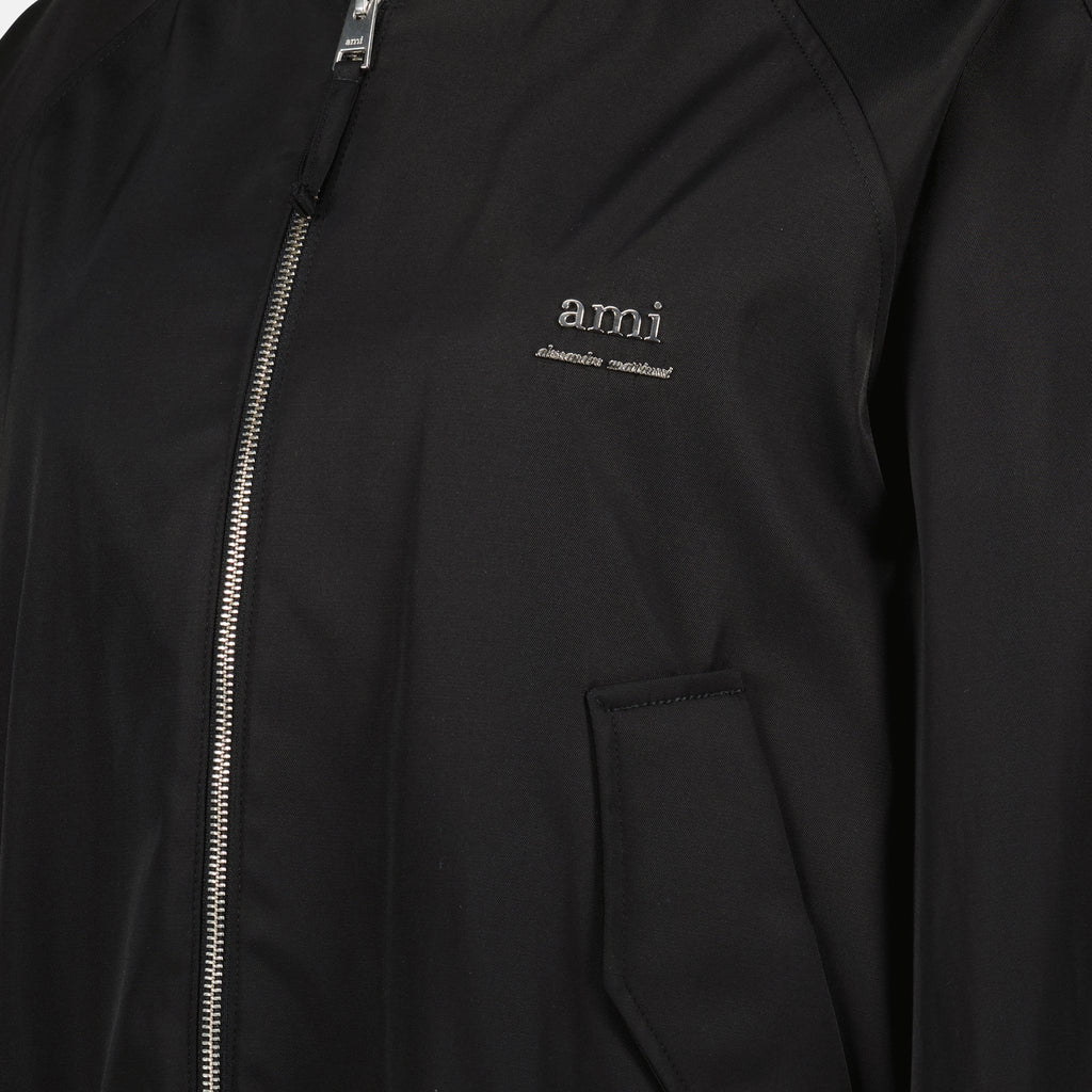 Jackets Alexandre Mattiussi Bomber Ami PARIS Black Femme