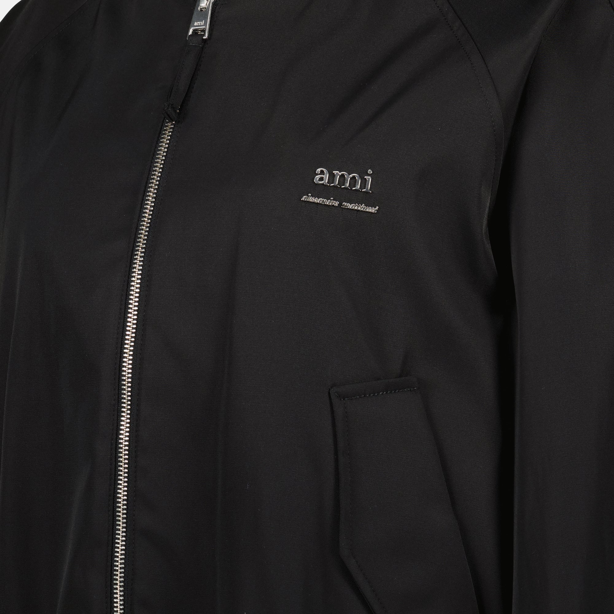 Jackets Alexandre Mattiussi Bomber Ami PARIS Black Femme