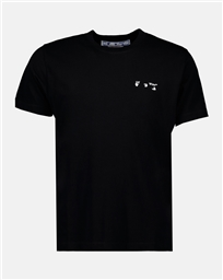 Camisetas OMAA027C99JER013 1001 black white Off-White Negro Homme