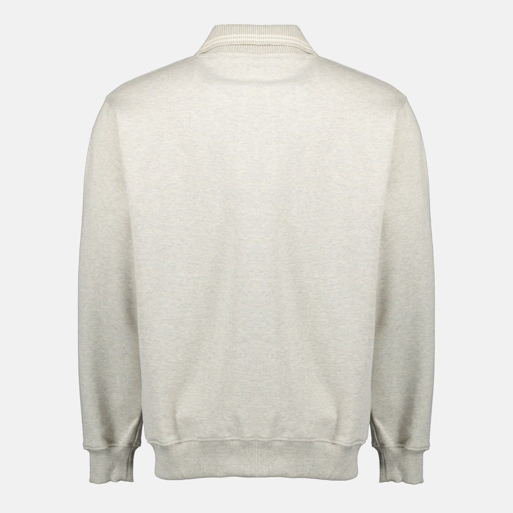 Immagine del polo a maniche lunghe divertente del marchio Drole De Monsieur per uomo - Collezione Primavera-Estate 2026 - Vista posteriore