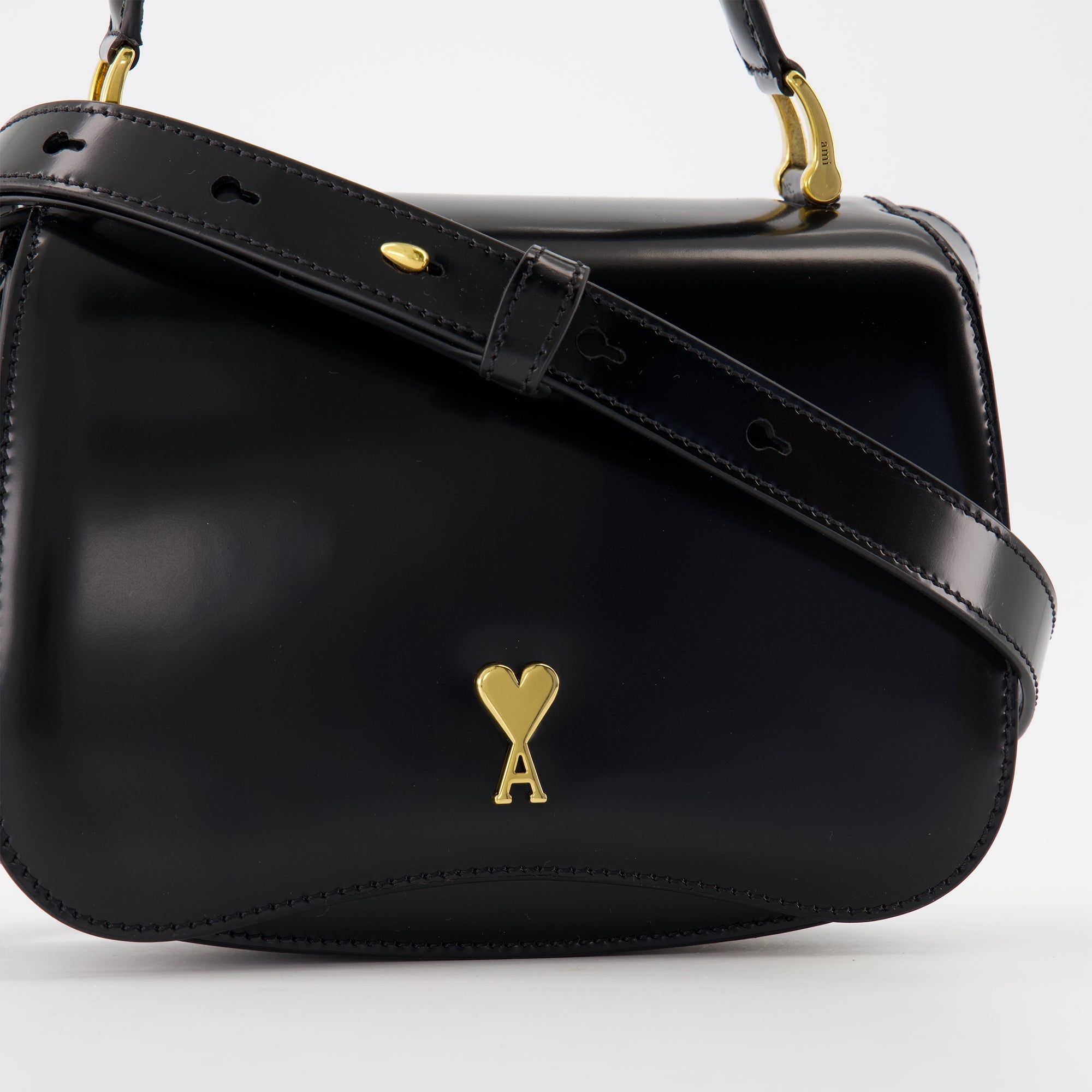Bolsos de Mano y de Hombro Top Handle Paris Negro Ami PARIS Negro Unisex