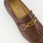 Mocassins Mocassins VLogo Valentino Garavani Marron Homme
