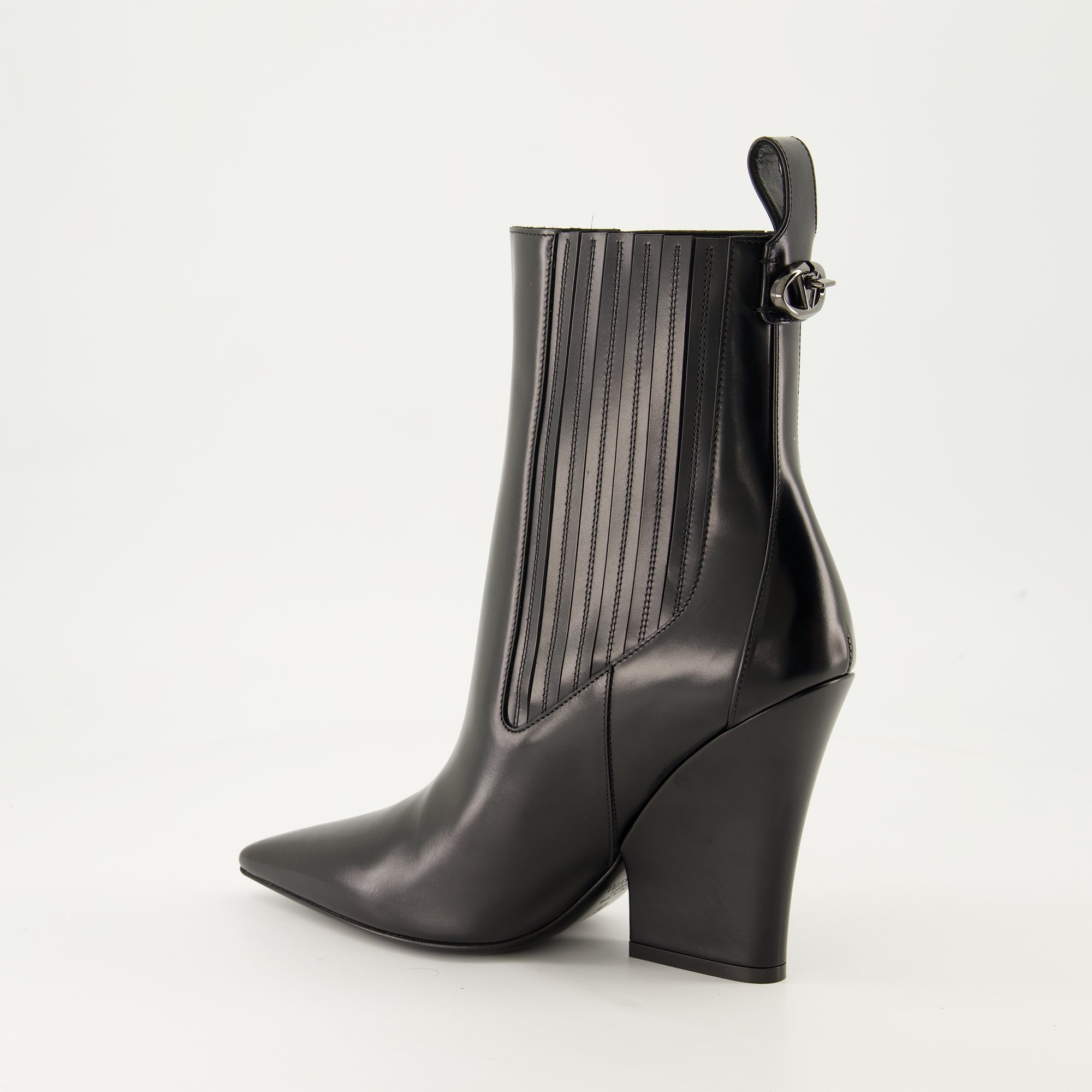 Bottines Bottines Beatles VLogo Valentino Garavani Noir Femme