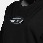 T-shirts T-shirt crop T-Buxt Diesel Noir Femme
