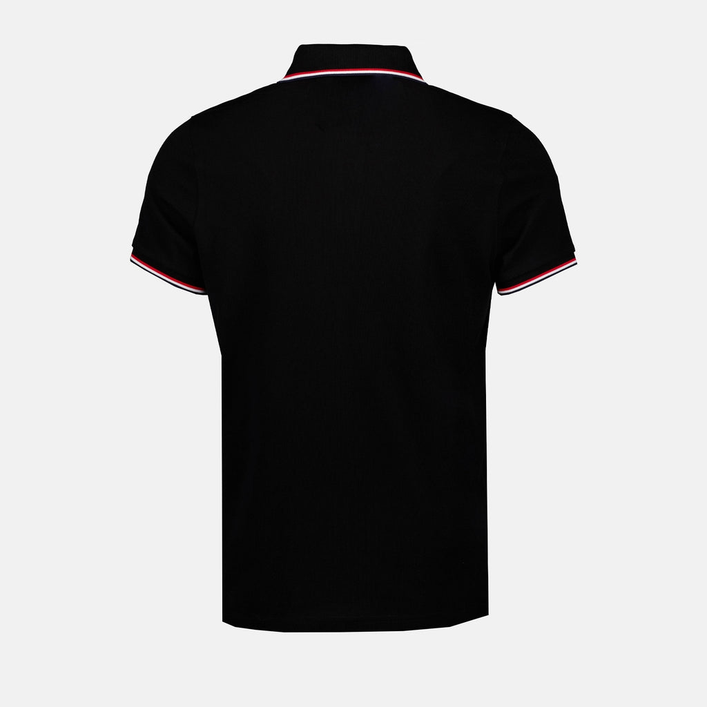 Bild des Moncler Herren Polos mit dreifarbigen Paspelierungen - Herbst-Winter 2025 - Rückansicht