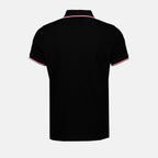 Bild des Moncler Herren Polos mit dreifarbigen Paspelierungen - Herbst-Winter 2025 - Rückansicht