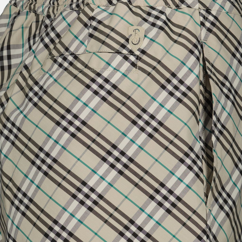 Shorts Checked Shorts Burberry Beige Femme