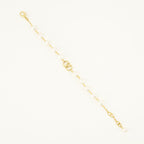 Bijoux Bracelet VLogo avec perles Valentino Garavani Doré Femme