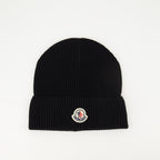 Gorras, sombreros y gorros Gorro de Punto Negro Moncler Negro Homme