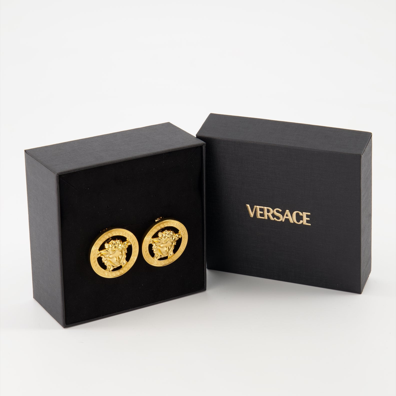 Bijoux Boucles d'oreilles Medusa '95 Versace Doré Femme