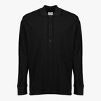 Image de l'article Polo manches longues noir de la marque Courrèges pour Homme - Saison Printemps-Été 2026 - Vue de Face