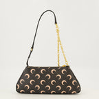 Sacs à main et épaule Borsa Moon in Canvas Nera Marine Serre Noir Femme