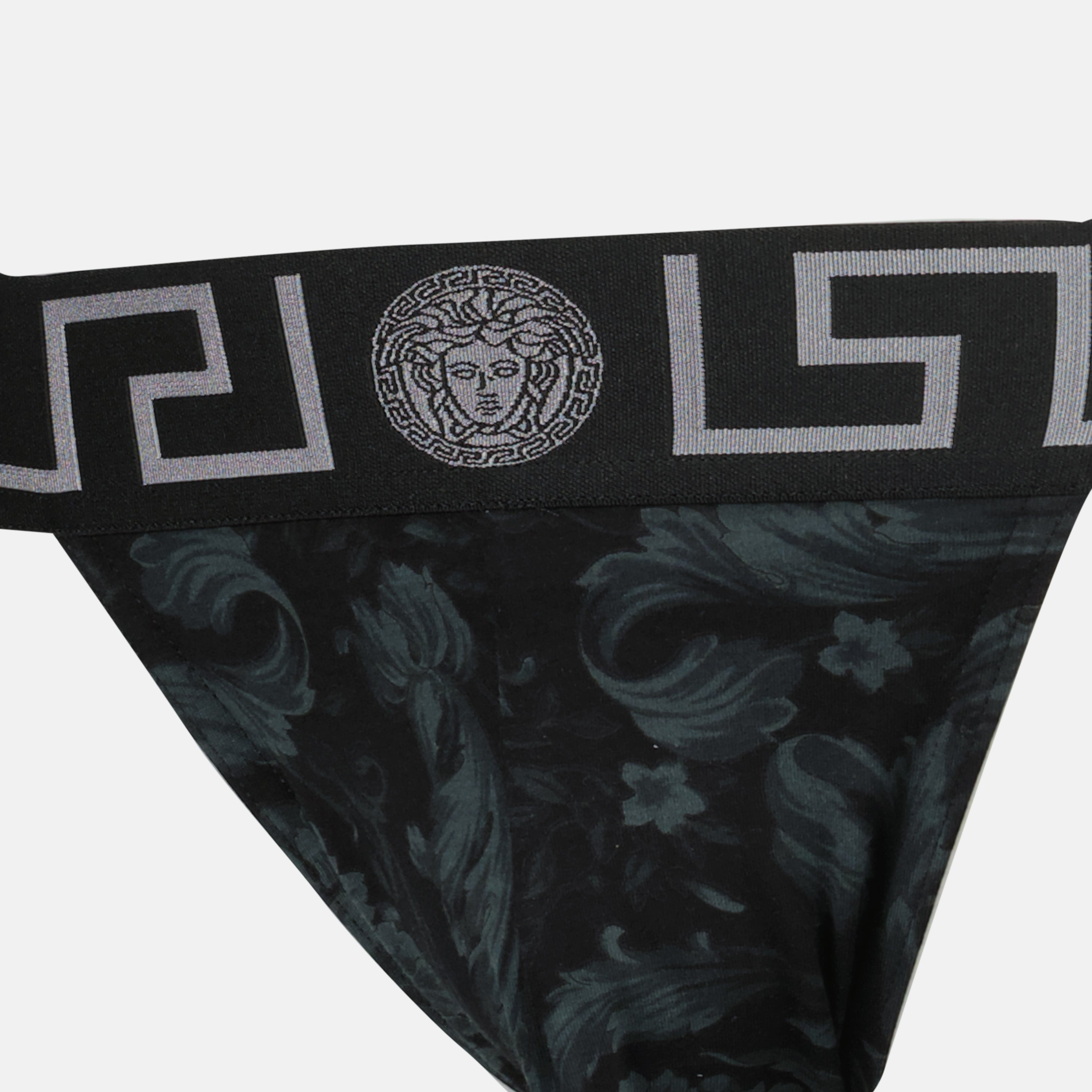 Intimo e homewear Suspensor Barocco Versace Nero Homme
