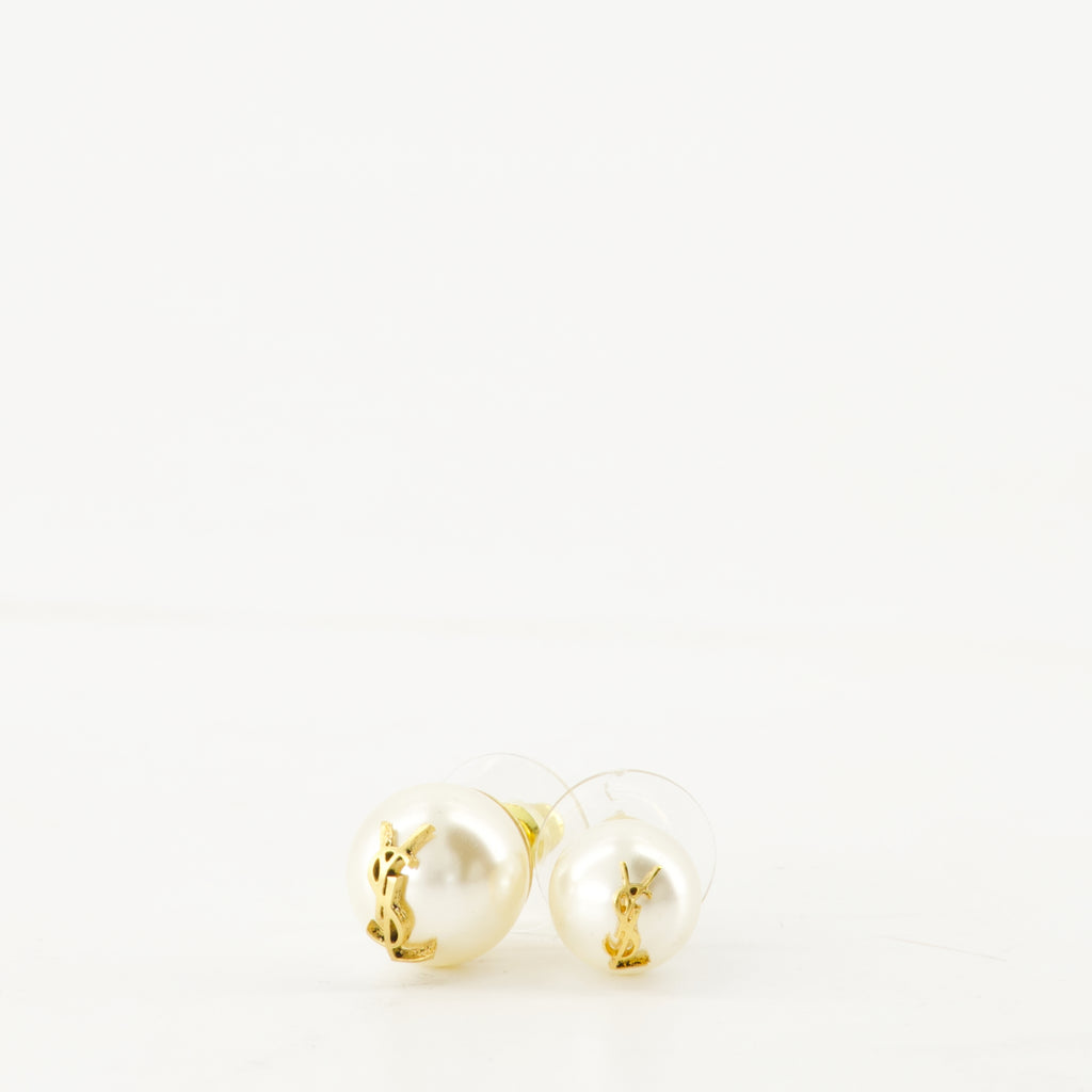 Joias Brincos Cassandre Saint Laurent Ouro Femme