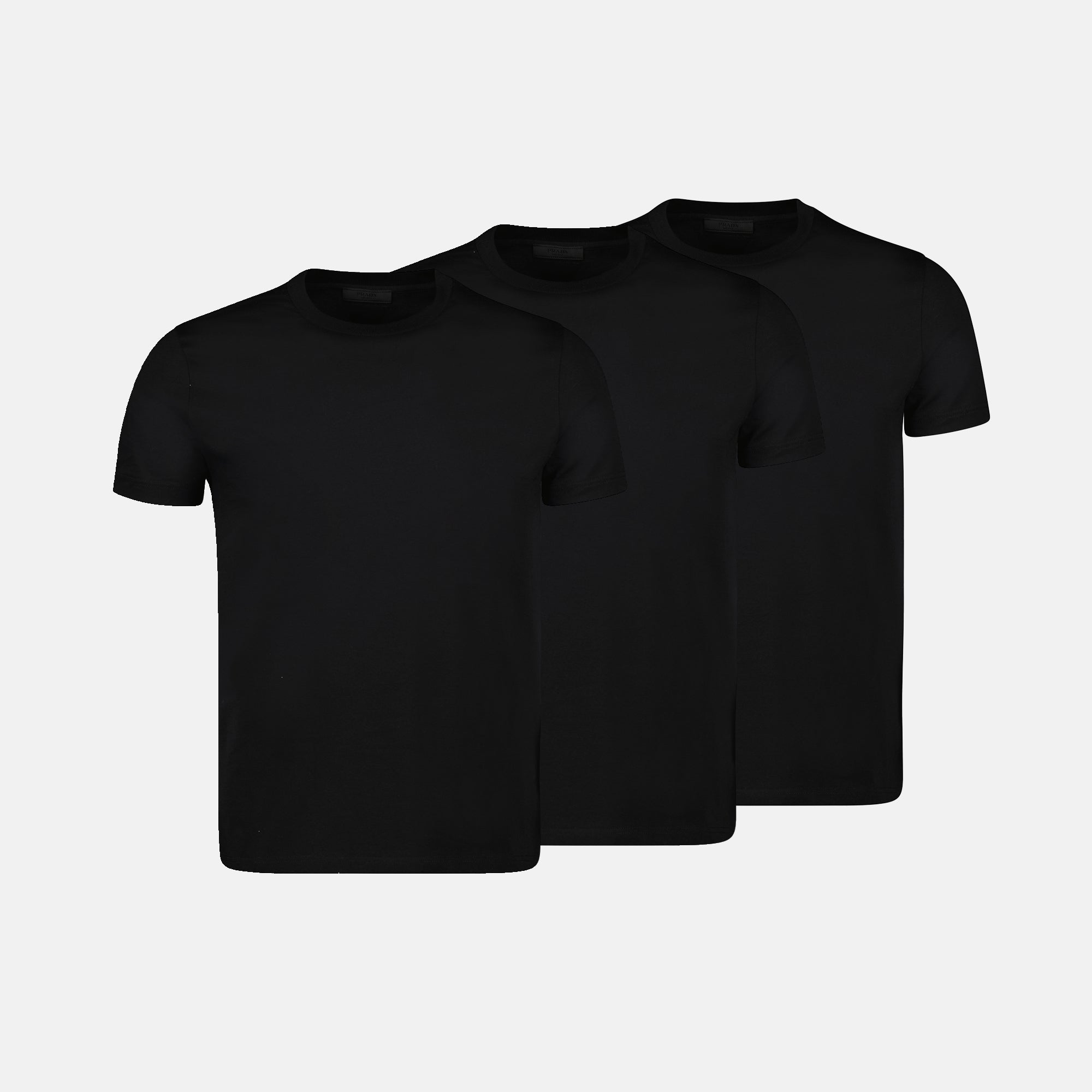 Sous-vêtements et homewear Lot de trois tricots de corps Prada Noir Homme