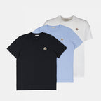 T-shirt Lot de T-shirts à logo Moncler Multicolore Homme