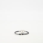 Bijoux Bracelet cordon VLogo Valentino Garavani Noir Homme