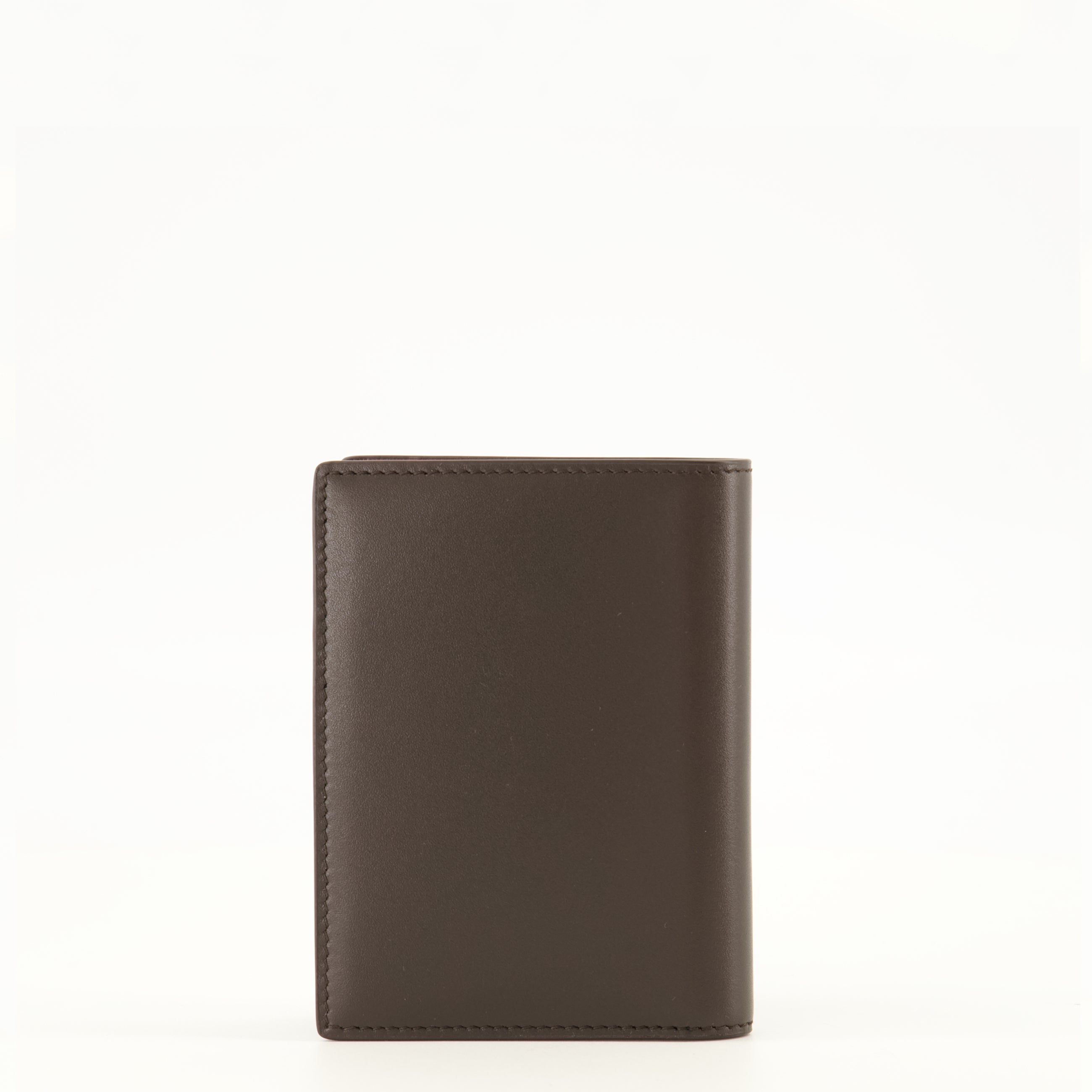 Petite maroquinerie Braunes Leder-Wallet von Saint Laurent Paris Saint Laurent Marron Homme