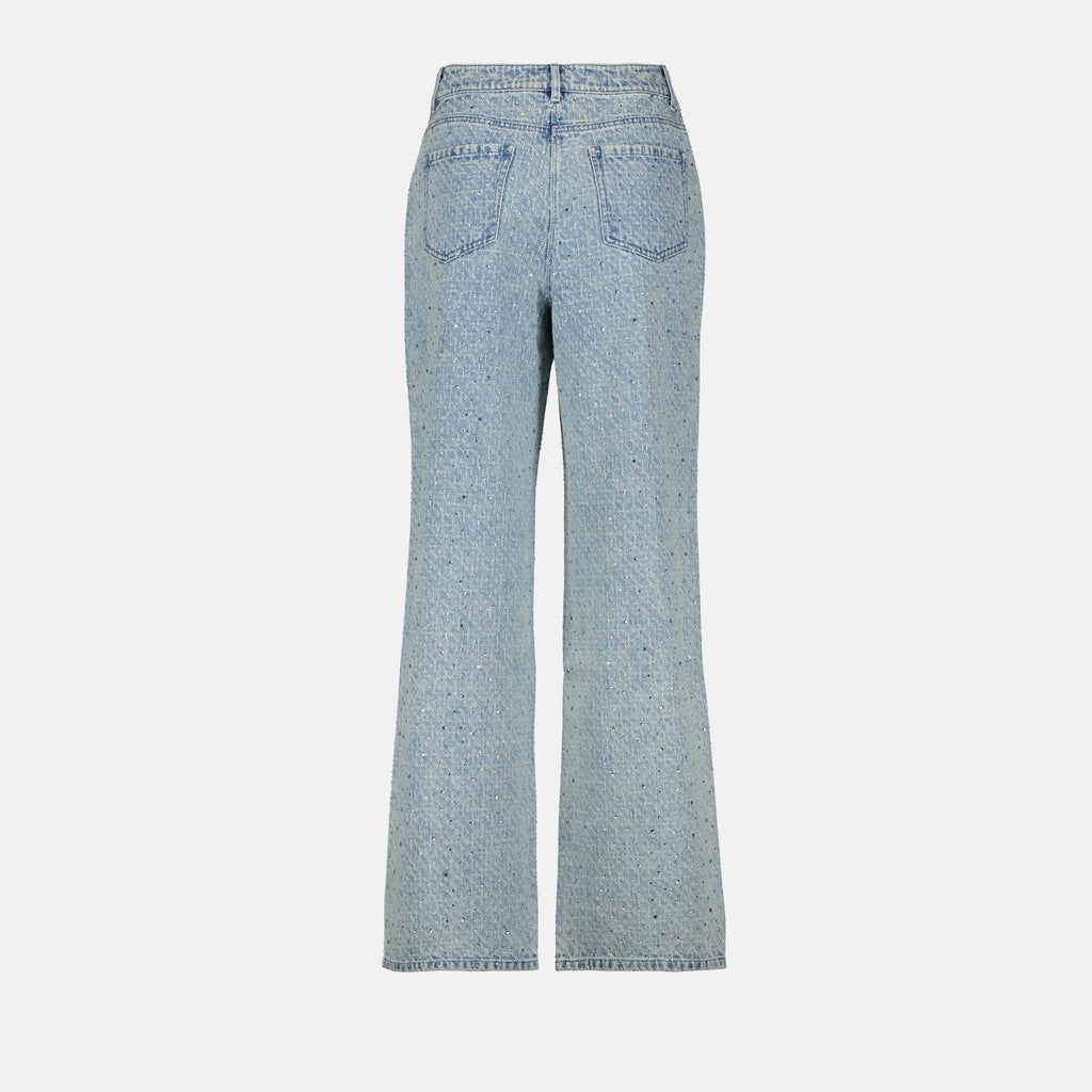 Pantalons Jeans Dalou Iro Bleu Femme