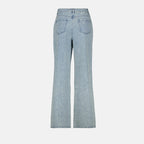 Pantalons Jeans Dalou Iro Bleu Femme