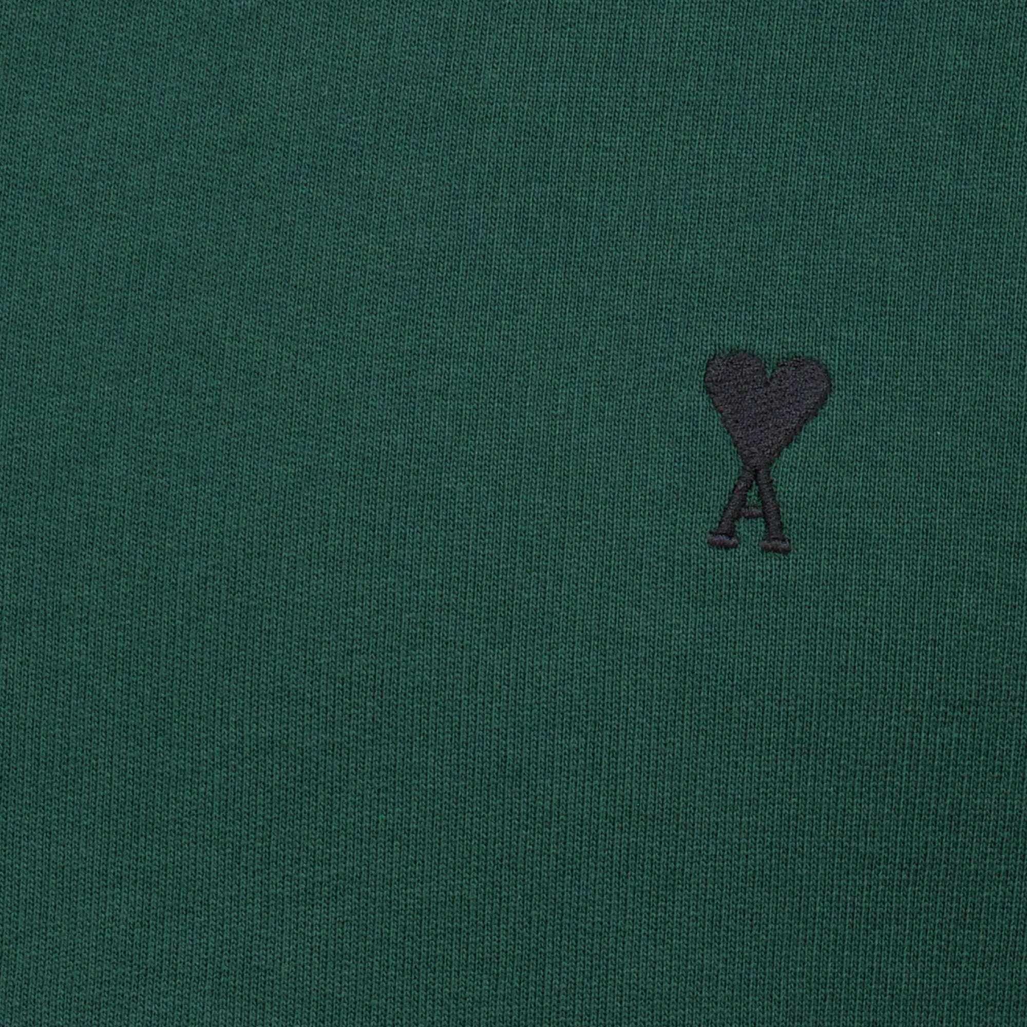 Sweatshirts Sweatshirt vert en coton Ami PARIS Vert Homme