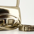 Bolsos de mano y al hombro Bolso 1DR Efecto Espejo Diesel Oro Femme