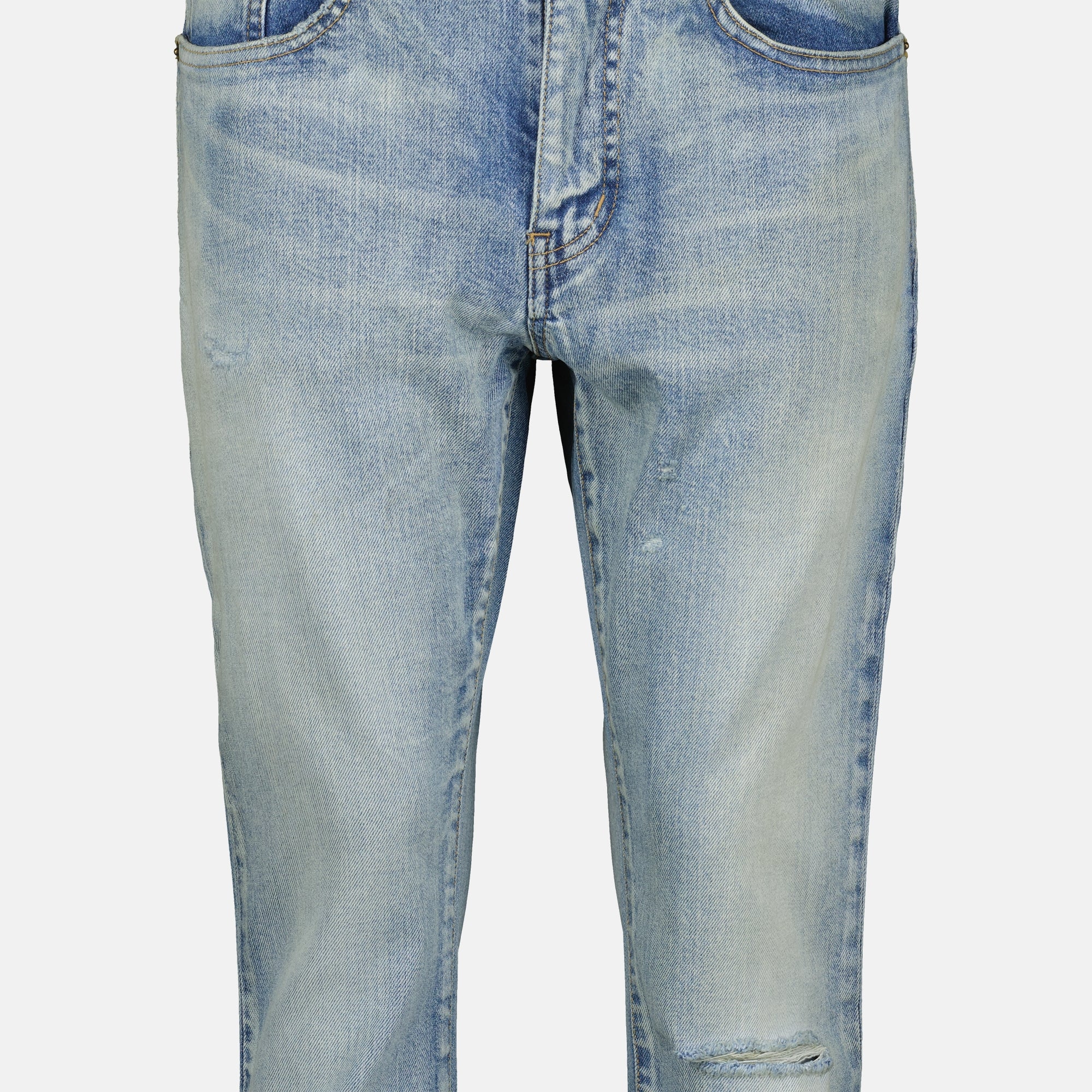 Pantalons Jean skinny Saint Laurent Bleu Homme