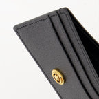 スモールレザーグッズ メデューサビギー レザー カードホルダー Versace 黒 Homme