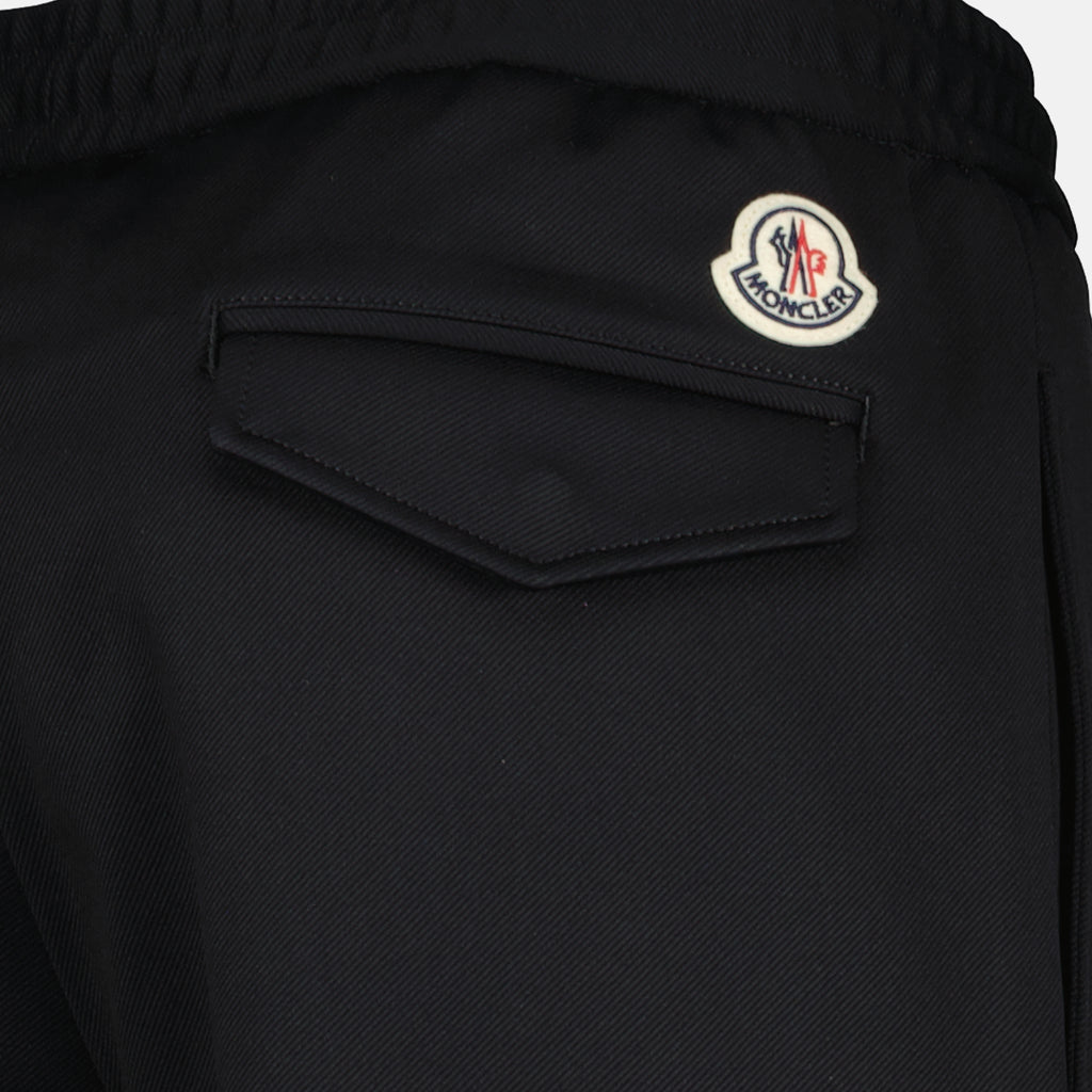 Pants Sweatpants Moncler Black Homme
