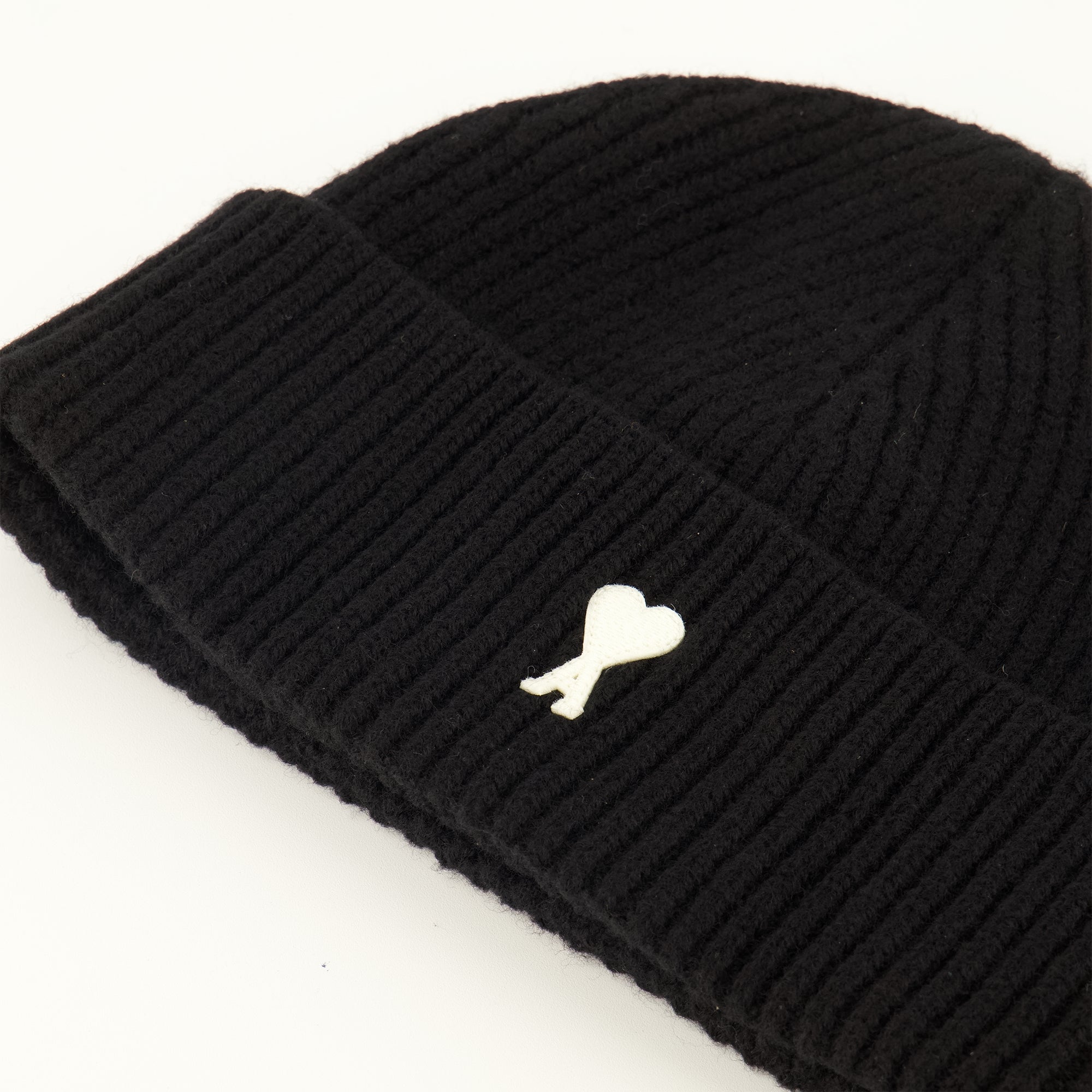 Chapeaux, casquettes et bonnets Gorro de Lana Negro Ami PARIS Noir Unisexe