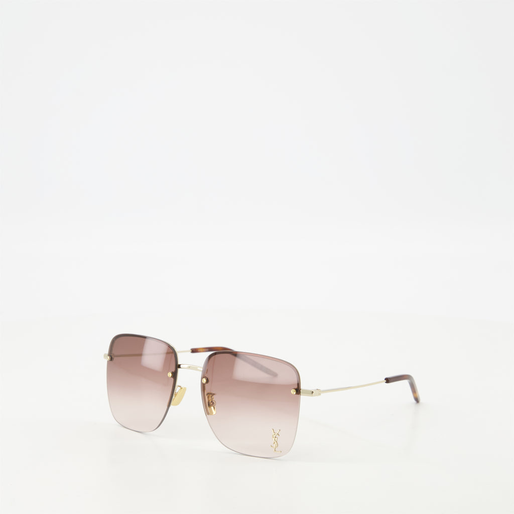 Lunettes Lunettes de soleil SL 312 M Saint Laurent Rose Unisexe