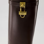 Bottes Shark Lock Brown Boots Givenchy Marron Femme